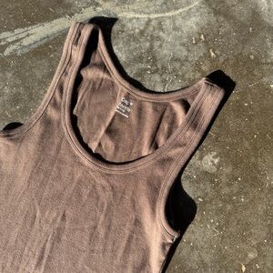 Women's Gap Mocha Brown Tank Top
